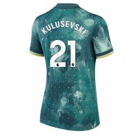 Tottenham Hotspur Dejan Kulusevski #21 Tretí Ženy futbalový dres 2024-25 Krátky Rukáv